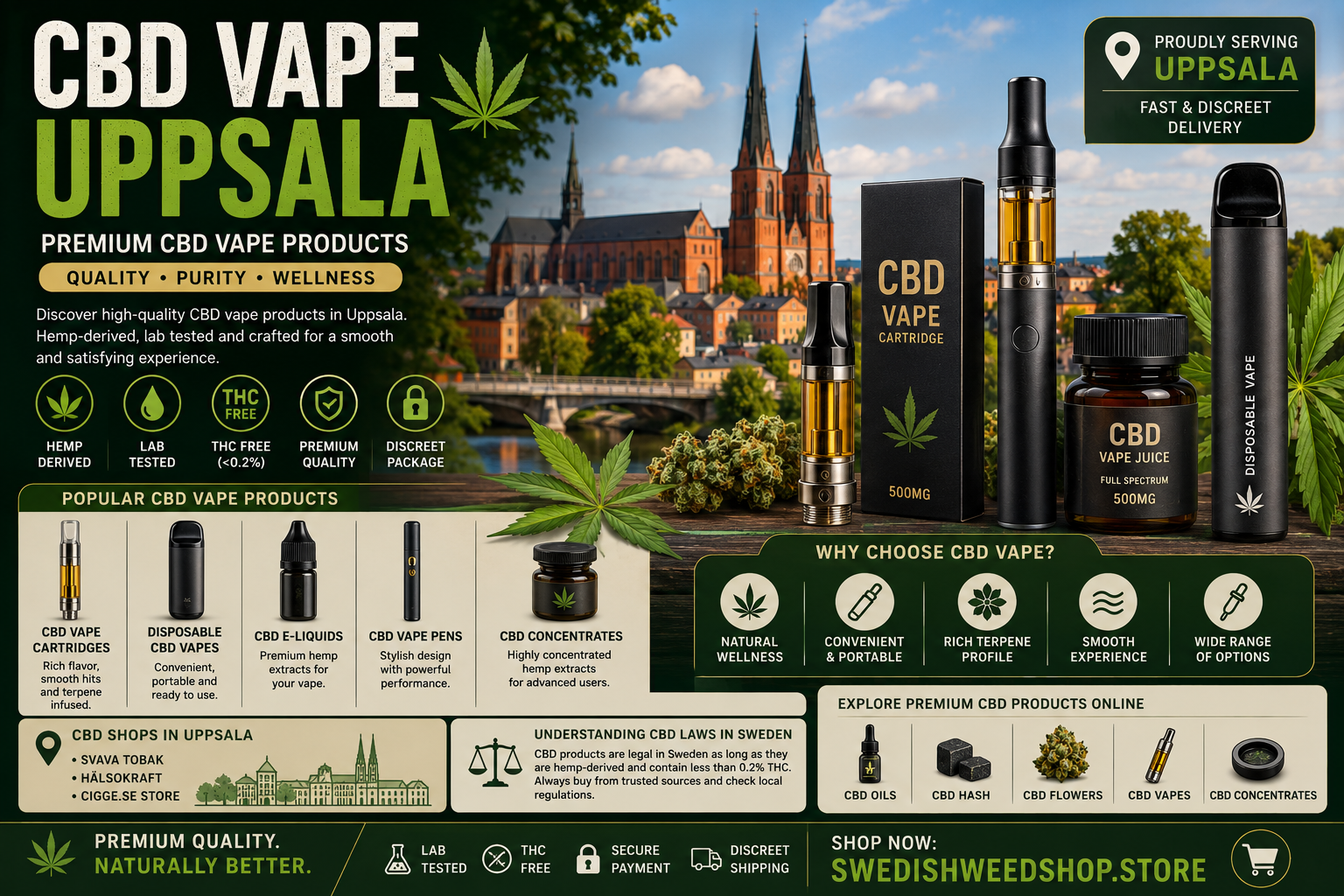 CBD Vape Uppsala